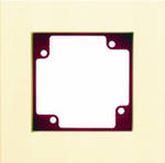 Рамка 1-ая (бордовая платф) цвет беж. Gusi Electric