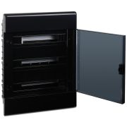 Щиток Тусо скрытая проводка на 54 модуля с дверцей 645х464х116мм (черный) Ruvinil 68154Ч