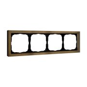 Рамка 4-м ArtGallery Pure метал. латунь SE GAL312204