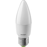 Лампа светодиодная 61 960 OLL-C37-10-230-4K-E27-FR 10Вт свеча 4000К нейтр. бел. E27 1000лм 176-264В ОНЛАЙТ 61960