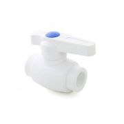 Кран шаровой стандартный проход PPR 40 бел. RTP 17501